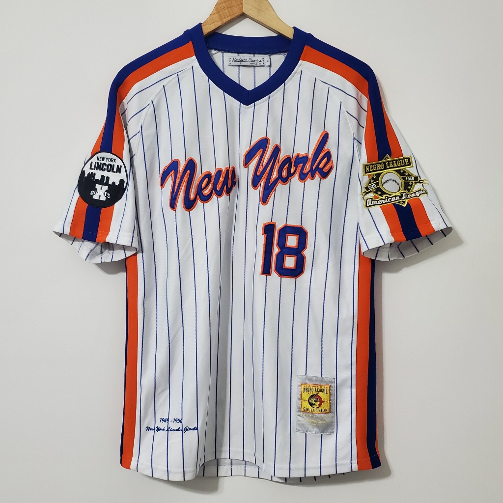 Headgear Classics New York Lincoln Giants Negro League Baseball Jersey Medium
